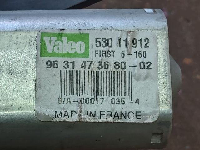 bontott CITROËN XSARA PICASSO Hátsó Ablaktörlő Motor