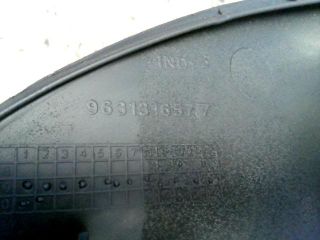 bontott CITROËN XSARA PICASSO Kilométeróra Keret