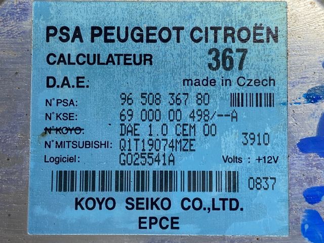 bontott CITROËN XSARA PICASSO Kormányoszlop Vezérlő