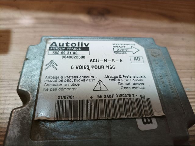 bontott CITROËN XSARA PICASSO Légzsák Elektronika