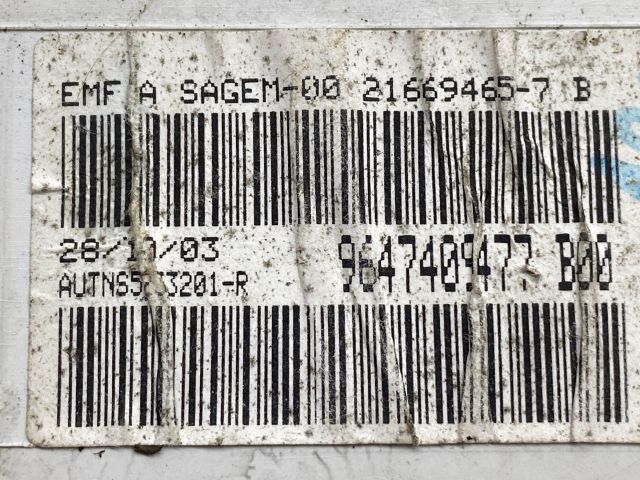 bontott CITROËN XSARA PICASSO Multifunkciós Kijelző