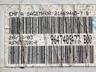 bontott CITROËN XSARA PICASSO Multifunkciós Kijelző