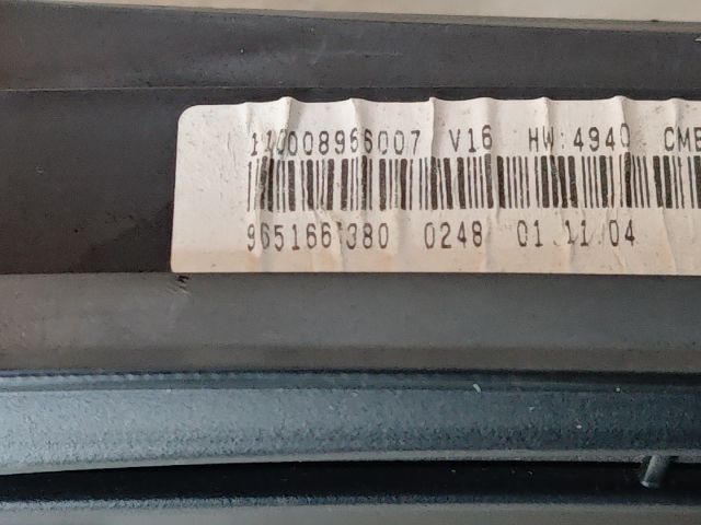 bontott CITROËN XSARA PICASSO Multifunkciós Kijelző