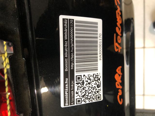 bontott CUPRA FORMENTOR Bal első Ajtó (Üres lemez)