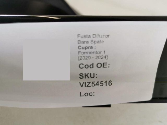 bontott CUPRA FORMENTOR Hátfal