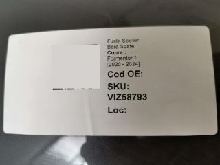 bontott CUPRA FORMENTOR Hátsó Lökhárító Alsó (Műanyag)