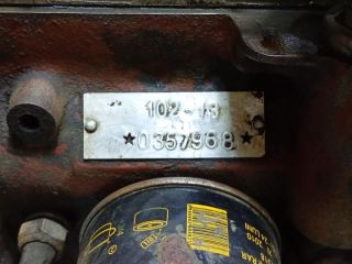 bontott DACIA 1410 Motor (Fűzött blokk hengerfejjel)