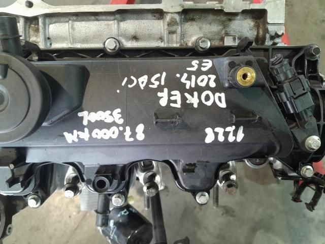 bontott DACIA DOKKER Motor (Fűzött blokk hengerfejjel)
