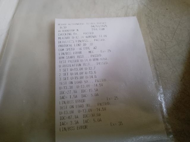 bontott DACIA DOKKER Generátor