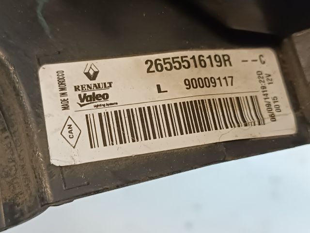 bontott DACIA DOKKER Bal Hátsó Lámpa