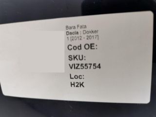 bontott DACIA DOKKER Első Lökhárító (Üresen)