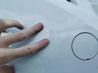 bontott DACIA DOKKER Első Lökhárító (Üresen)