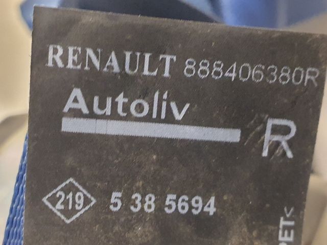 bontott DACIA DOKKER Jobb hátsó Biztonsági Öv