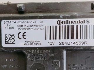 bontott DACIA DOKKER Komfort Elektronika