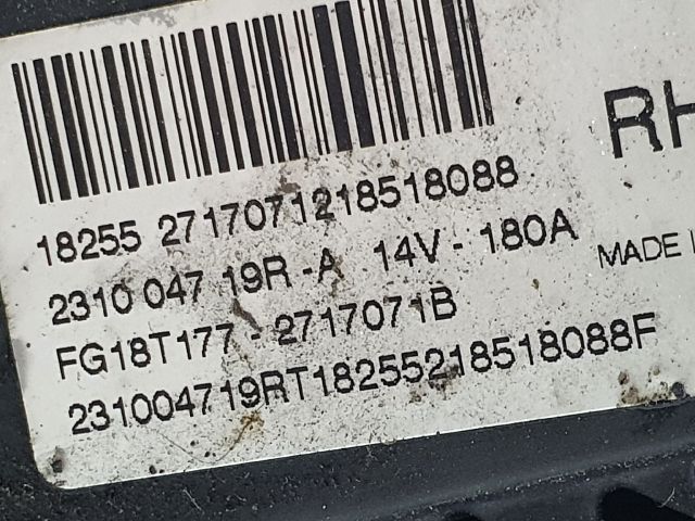 bontott DACIA DUSTER Generátor