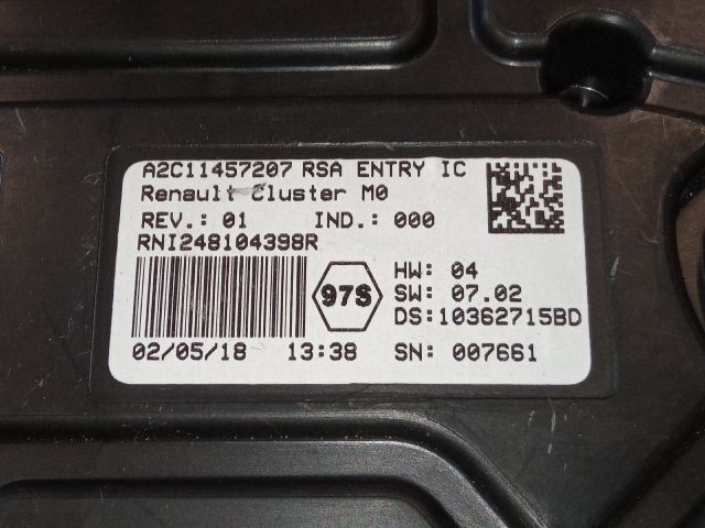 bontott DACIA DUSTER Kilométeróra