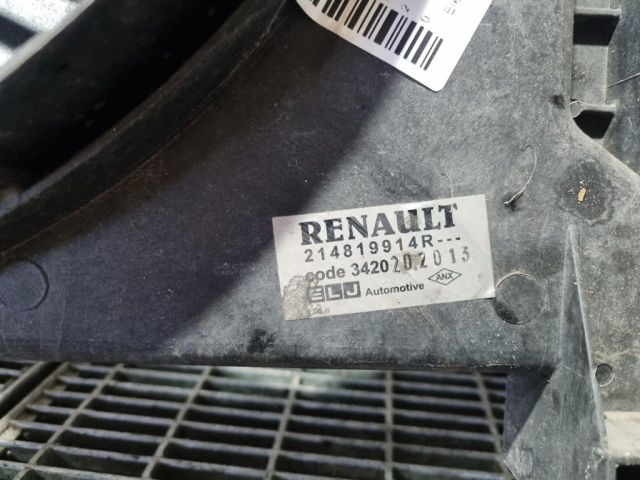 bontott DACIA DUSTER Hűtőventilátor