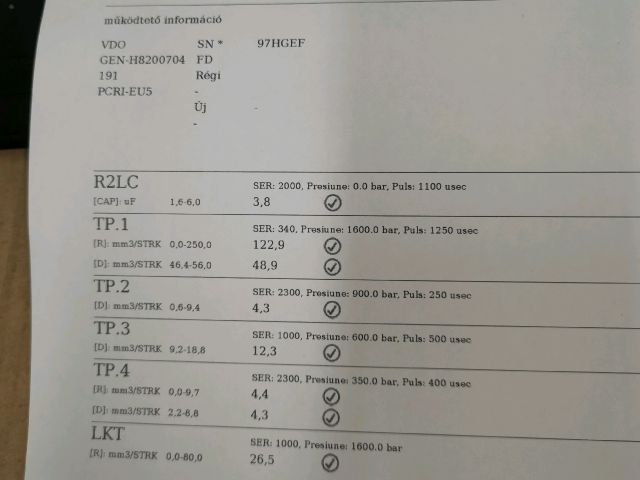 bontott DACIA DUSTER Porlasztó (1 db)