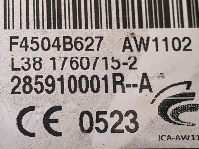 bontott DACIA DUSTER Immobilizer Elektronika