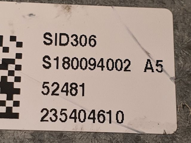 bontott DACIA DUSTER Motorvezérlő