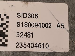 bontott DACIA DUSTER Motorvezérlő