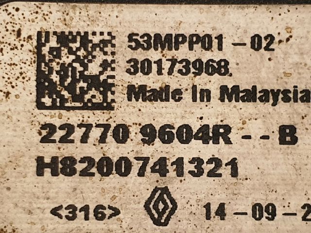 bontott DACIA DUSTER Részecskeszűrő Nyomásérzékelő