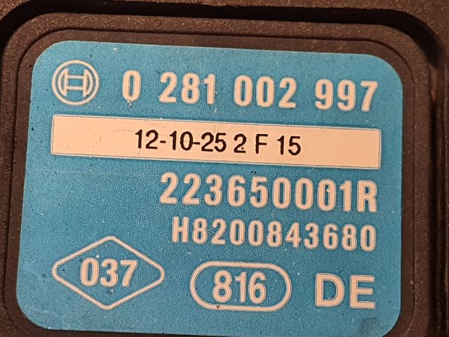 bontott DACIA DUSTER Szívócső Nyomásérzékelő