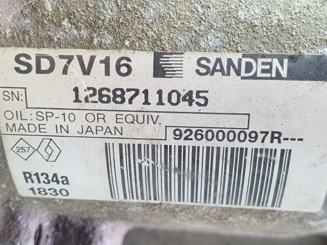 bontott DACIA DUSTER Klímakompresszor