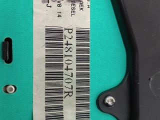 bontott DACIA DUSTER Kilométeróra