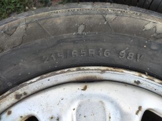 bontott DACIA DUSTER Acélfelni Szett Gumival