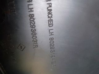 bontott DACIA DUSTER Bal első Ajtó Díszléc