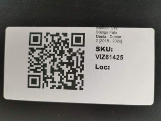 bontott DACIA DUSTER Bal első Ajtó Díszléc