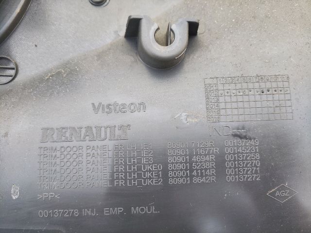 bontott DACIA DUSTER Bal első Ajtó Kárpit