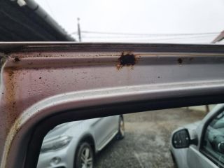 bontott DACIA DUSTER Bal hátsó Ajtó (Üres lemez)