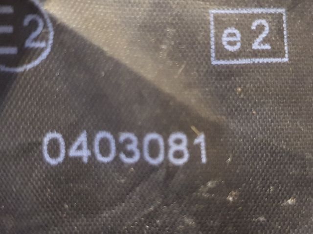 bontott DACIA DUSTER Bal hátsó Biztonsági Öv