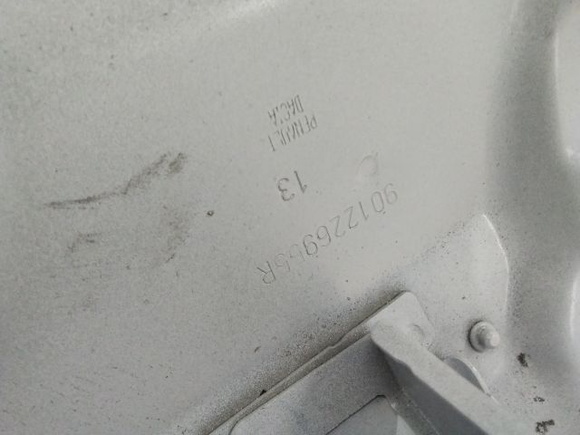 bontott DACIA DUSTER Csomagtérajtó (Üres lemez)