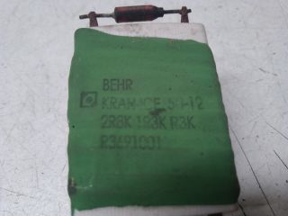 bontott DACIA DUSTER Előtét Ellenállás Fűtőmotor