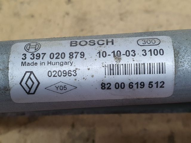 bontott DACIA DUSTER Első Ablaktörlő Szerkezet Motorral