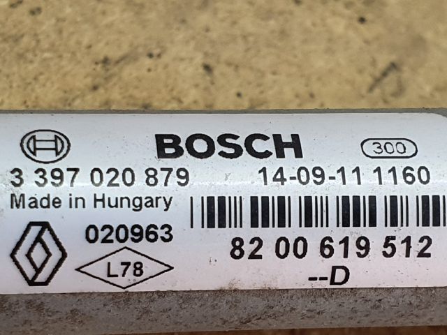 bontott DACIA DUSTER Első Ablaktörlő Szerkezet Motorral