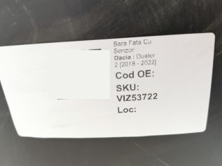 bontott DACIA DUSTER Első Lökhárító (Részeivel)