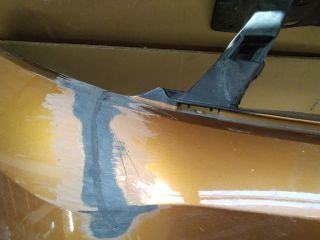 bontott DACIA DUSTER Első Lökhárító (Üresen)