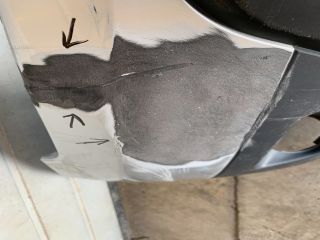 bontott DACIA DUSTER Első Lökhárító (Üresen)