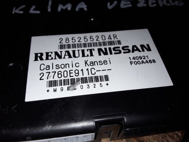 bontott DACIA DUSTER Fűtéskapcsoló (digit klímás)