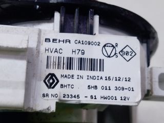 bontott DACIA DUSTER Fűtéskapcsoló (manuális klímás)