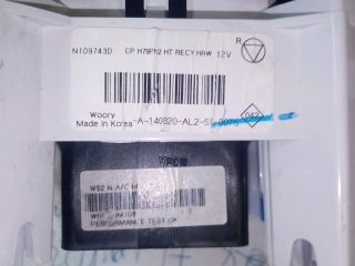 bontott DACIA DUSTER Fűtéskapcsoló