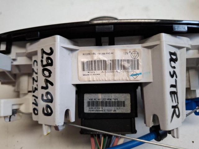 bontott DACIA DUSTER Fűtéskapcsoló