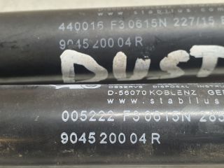 bontott DACIA DUSTER Gázrugós Kitámasztó Teleszkóp Pár Csomagtérajtó