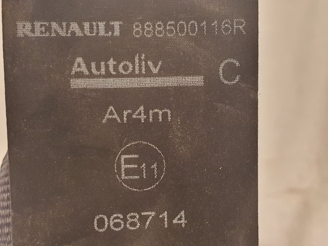 bontott DACIA DUSTER Hátsó középső Biztonsági Öv