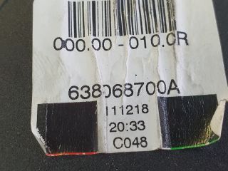 bontott DACIA DUSTER Hátsó középső Biztonsági Öv