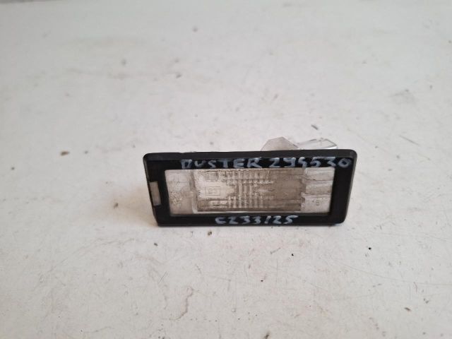 bontott DACIA DUSTER Hátsó Rendszámtábla Világítás